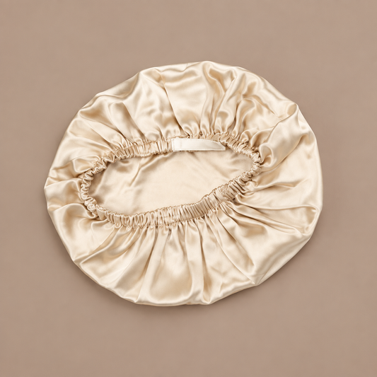 VietLua Seiden-Bonnet (Champagner)